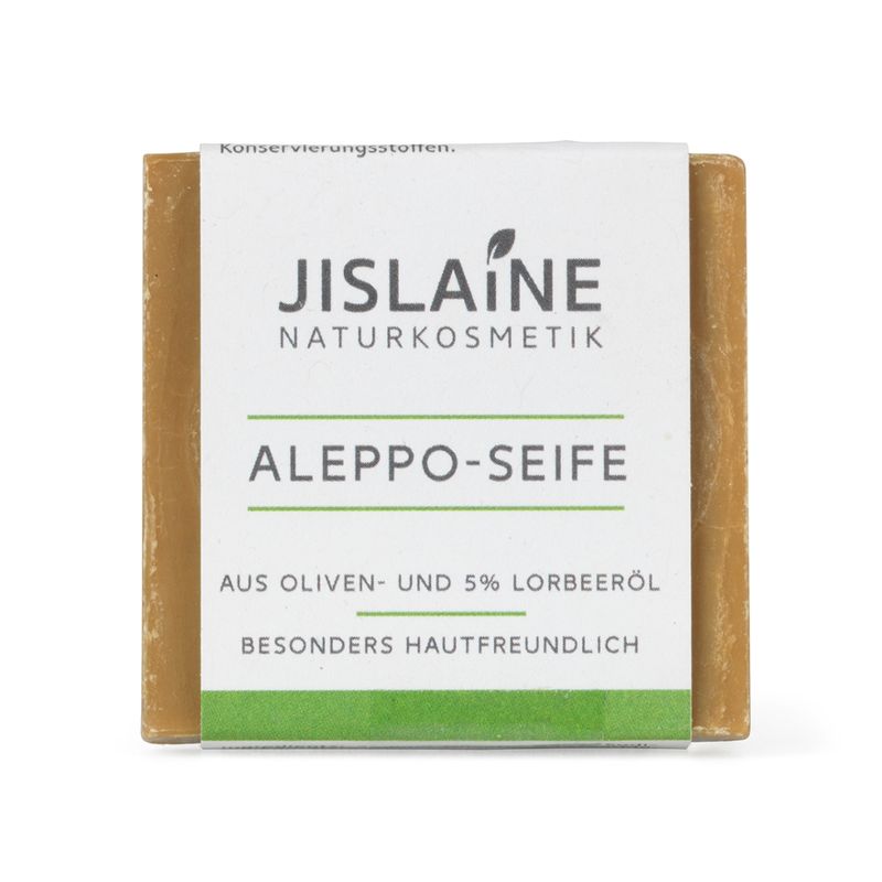 Jislaine Naturkosmetik Aleppo-Seife Probiergröße, 20g - Produktbild