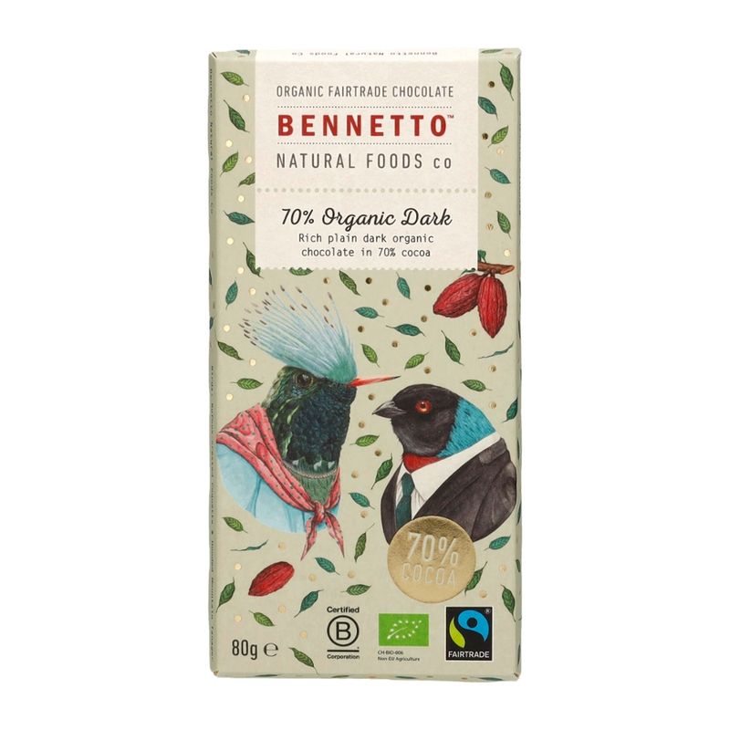 Bennetto Bennetto 70% Organic Dark - Produktbild