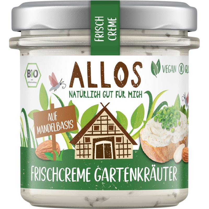 Allos Frischcreme Gartenkräuter - Produktbild