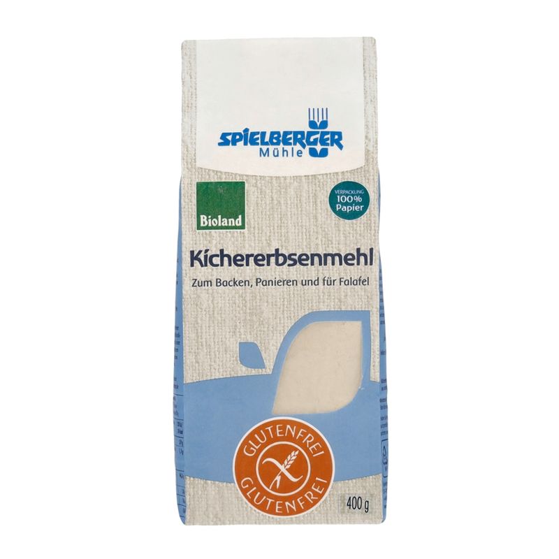 Spielberger Mühle Kichererbsenmehl, glutenfrei, bioland - Produktbild