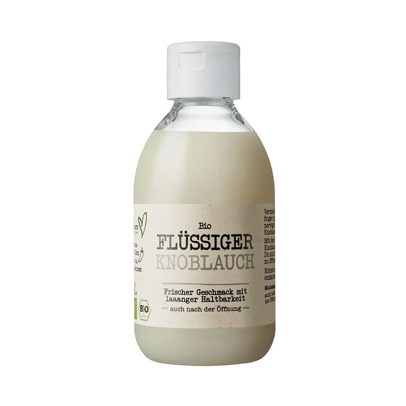 Northern Greens Northern Greens Bio Flüssiger Knoblauch 240 ml, die neue Art Dein Essen zu würzen - Produktbild