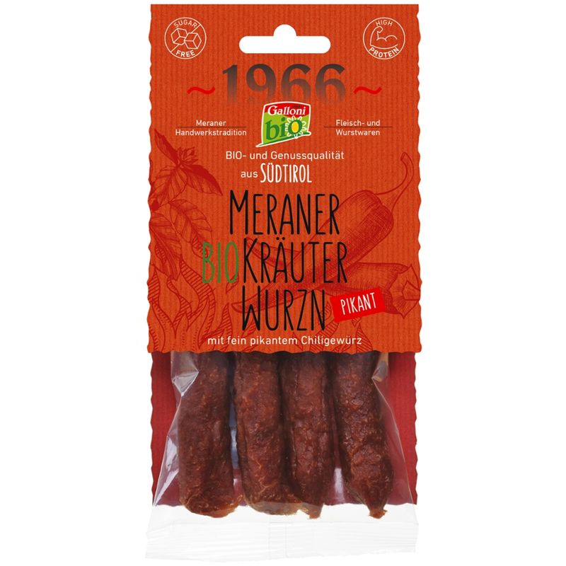 Galloni BIO BIO Kräuterwurzn "pikant" 4St.100 gr. - Produktbild
