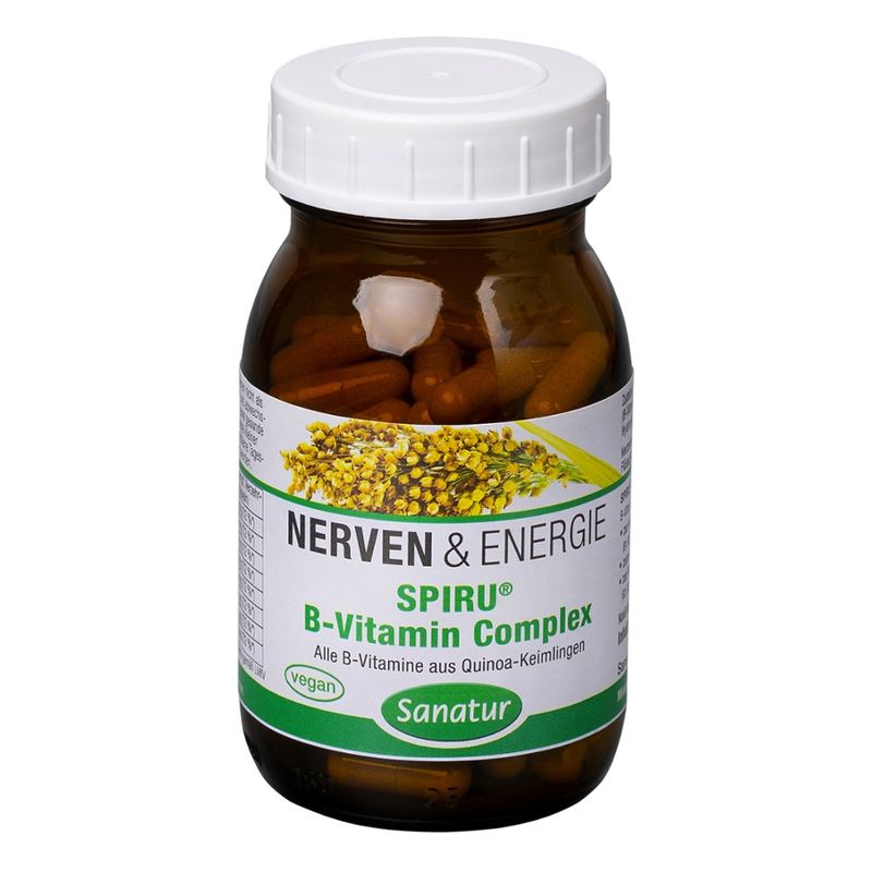 Sanatur SPIRU®B-Vitamin Complex, 90 Kapseln - Produktbild