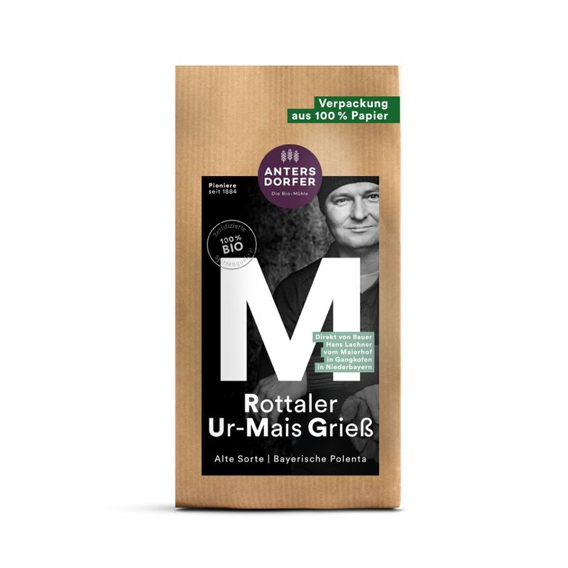 Antersdorfer - Die Bio-Mühle Bio Rottaler Ur-Mais Grieß - Produktbild