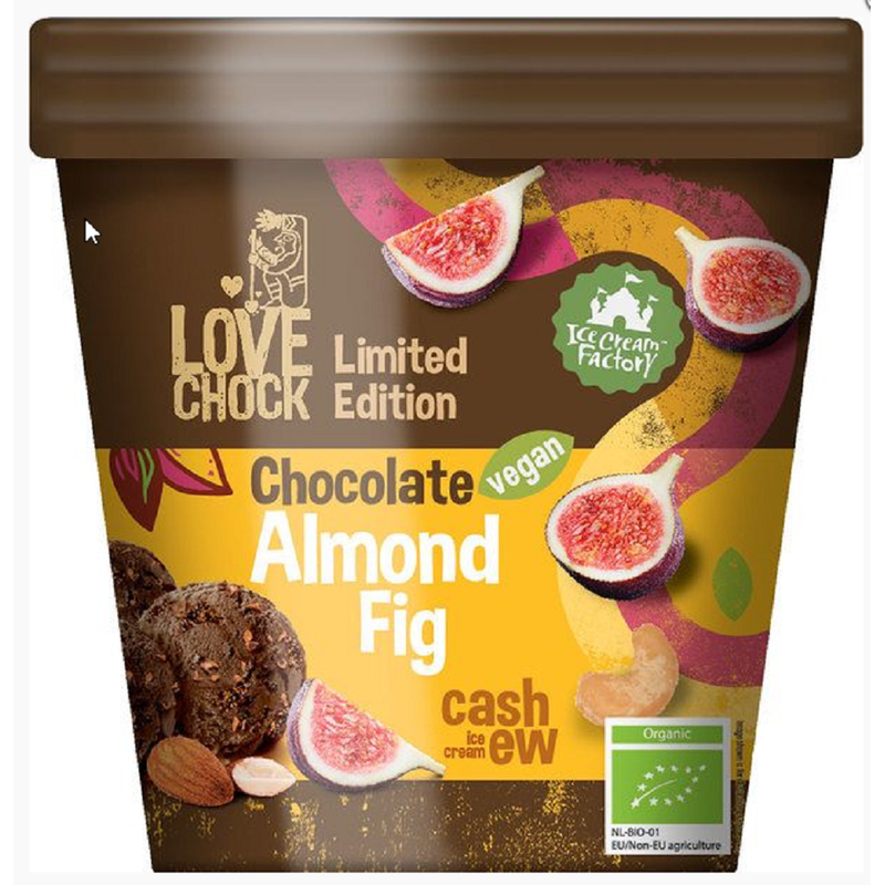 Love Choc Cashew Lovechock almond fig ice cream - Produktbild