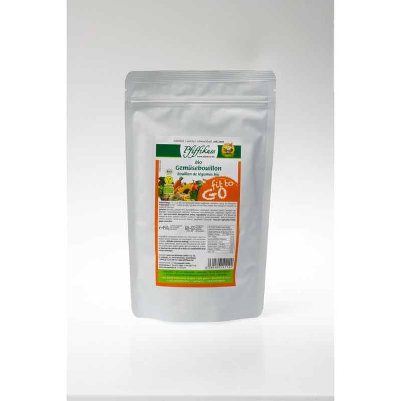 Pfiffikuss Gutes von der Reichenau Bio Gemüsebouillon fit to go 450g Nachfüllbeutel - Produktbild