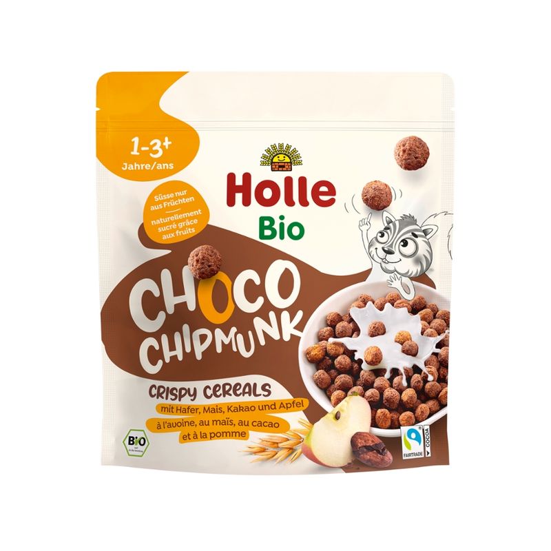 Holle  Choco Chipmunk - Crispy Cereals - Produktbild