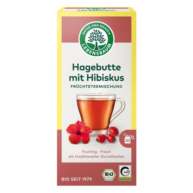 LEBENSBAUM Hagebutte mit Hibiskus - Produktbild