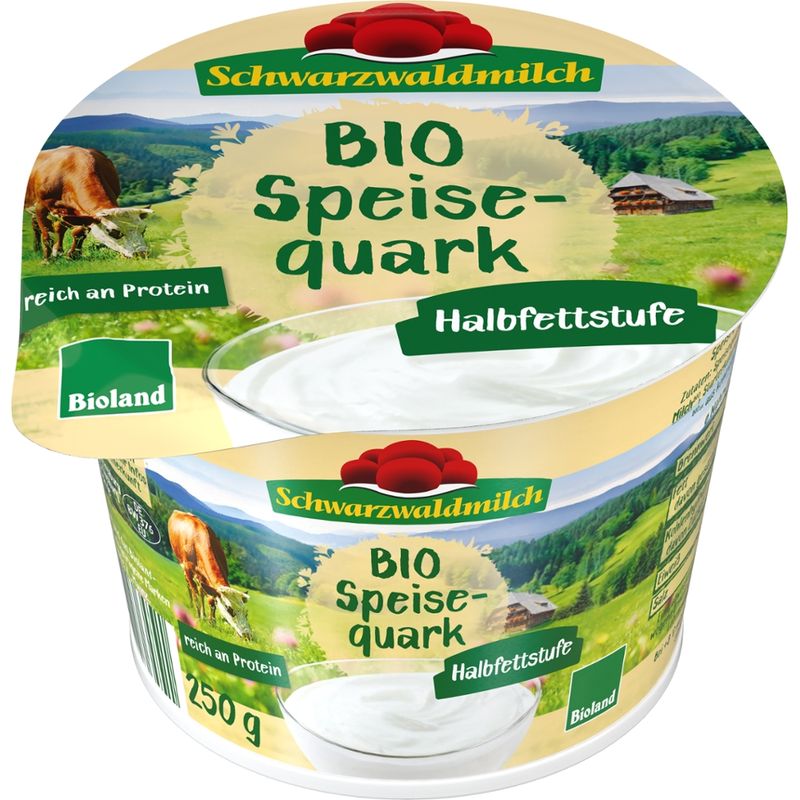 Schwarzwaldmilch BIO SWM BIO Speisequark 20% 8x250G BE - Produktbild