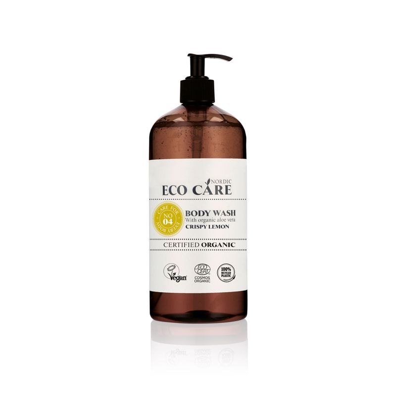 Eco Care Nordic Eco Care Body wash Crispy Lemon 1000 ml - Produktbild