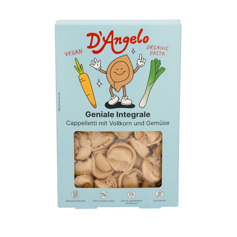 D´Angelo Cappelletti mit Vollkorn und Gemüse - Produktbild