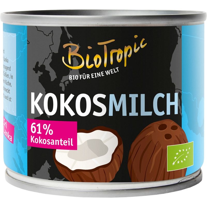 Biotropic Kokosmilch 200ml - Produktbild