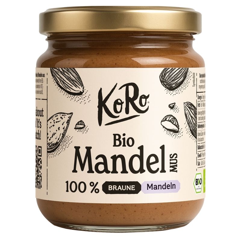 KoRo Handels GmbH Bio Mandelmus braun 250g - Produktbild