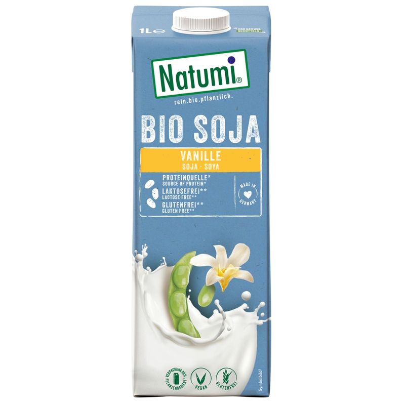 Natumi Bio Soya Vanille 1L - Produktbild