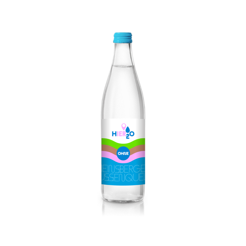 HierշO Hier2O ohne 0,5 l - Bio Mineralwasser - Produktbild