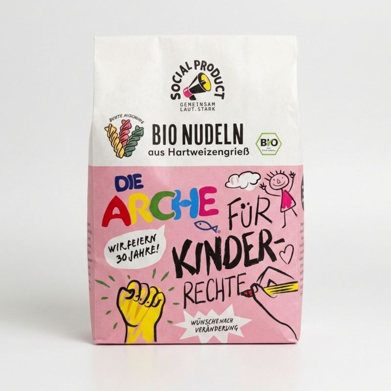 social product Bio Fusilli x DIE ARCHE - 500 g - Produktbild
