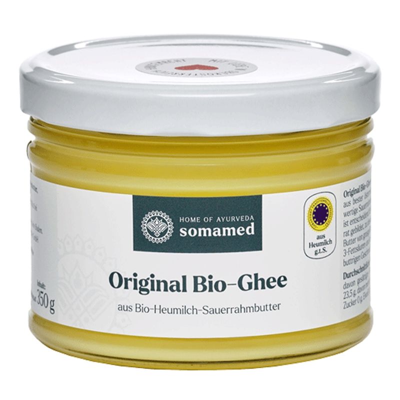 Home of Ayurveda somamed GHEE BUTTER original Ayurveda kbA 350g Somamed - Produktbild