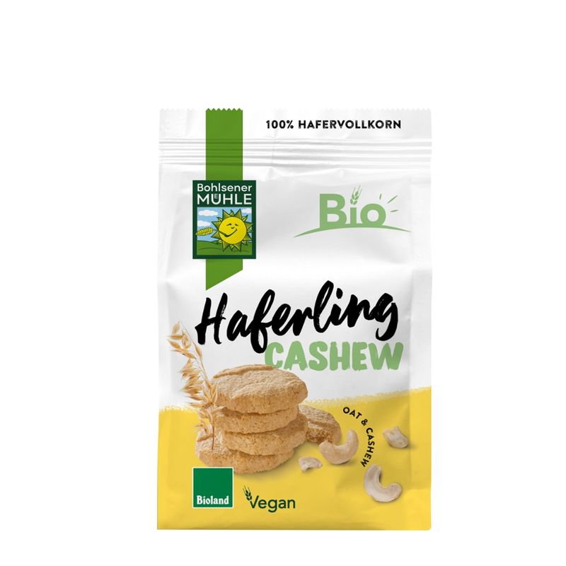 Bohlsener Mühle Bio Haferling Cashew Bioland - Produktbild