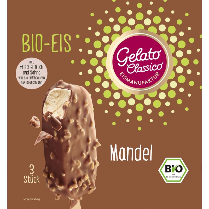 Gelato Classico Eismanufaktur Gelato Classico Bio Eis am Stiel Mandel - Produktbild