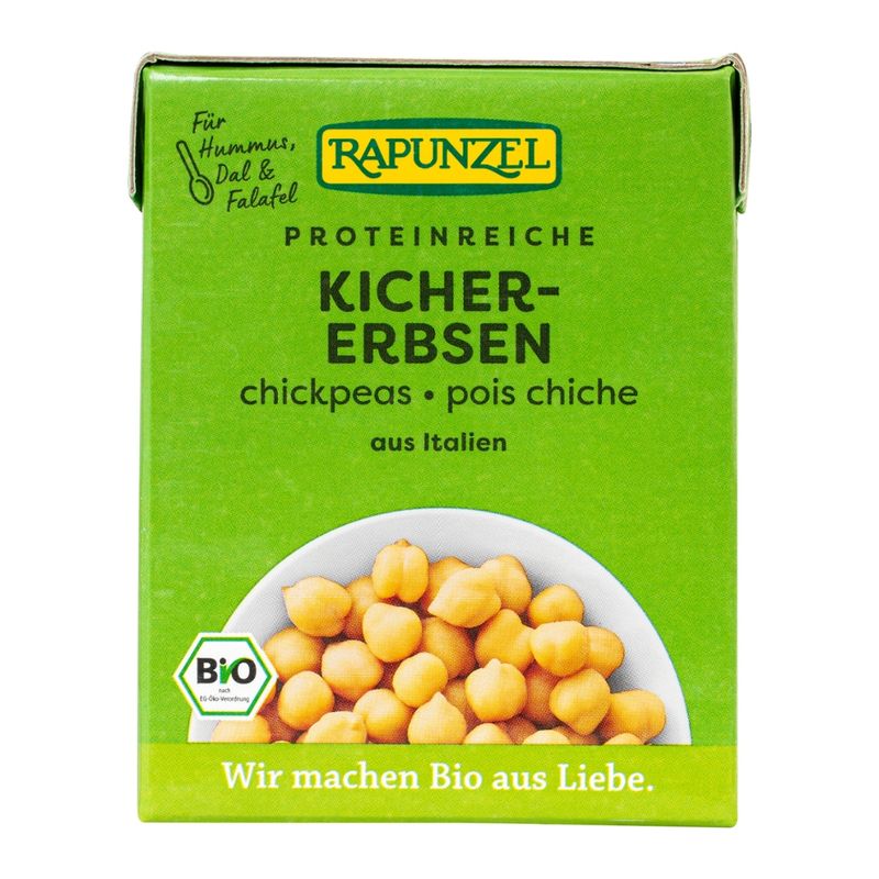 Rapunzel Kichererbsen im Tetra Pak - Produktbild