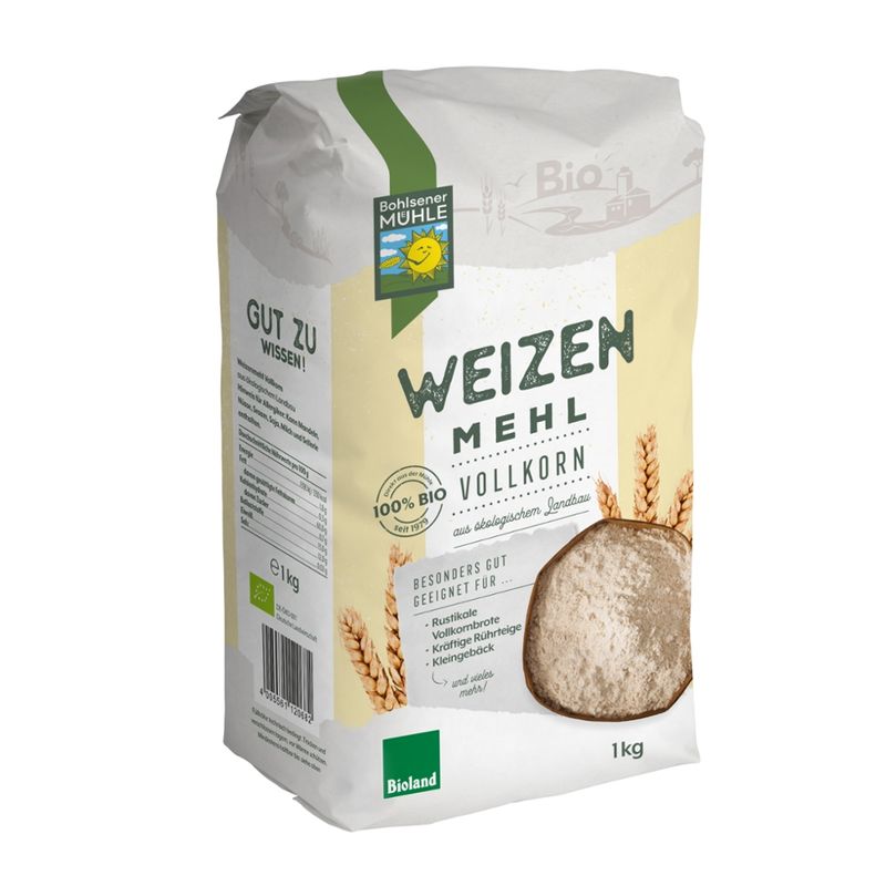 Bohlsener Mühle Weizenvollkornmehl - Produktbild