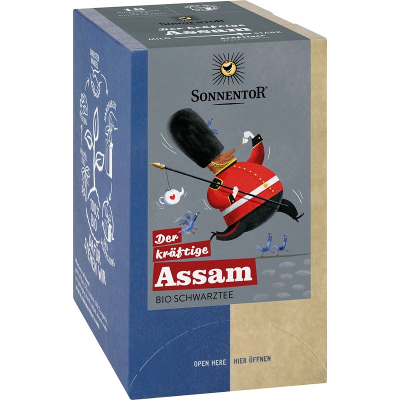 Sonnentor Der kräftige Assam Tee, Doppelkammerbeutel - Produktbild