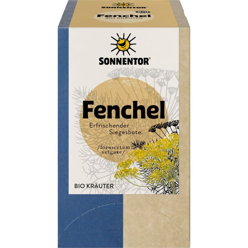 Sonnentor Fenchel Tee, Doppelkammerbeutel - Produktbild