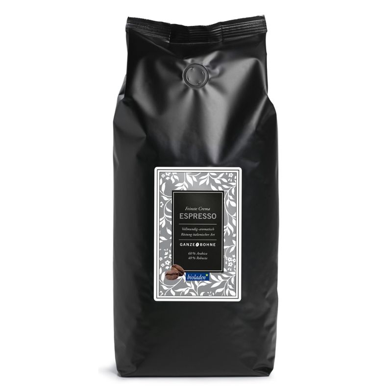 bioladen Espresso ganze Bohne - Produktbild