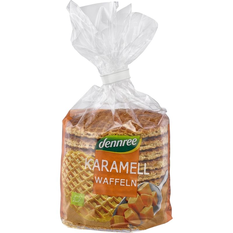 dennree Karamellwaffeln - Produktbild