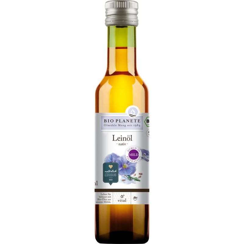BIO PLANÈTE Leinöl nativ (mild durch 3D Filtration) - Produktbild