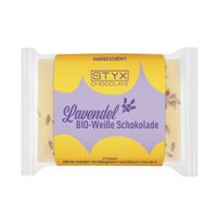 Bio Weisse Schokolade mit Lavendel 50g - Produktbild
