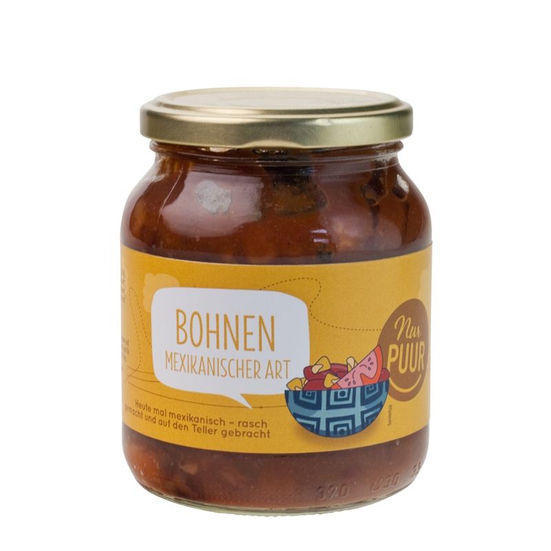 Nur Puur Bohnen Mexikanischer Art Bio - Produktbild