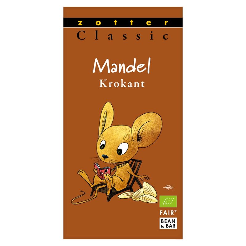 Zotter Schokolade Classic Mandel-Krokant - Produktbild