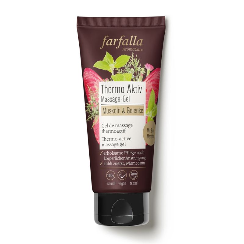 farfalla Muskeln & Gelenke, Thermo Aktiv Massage-Gel, 100ml - Produktbild