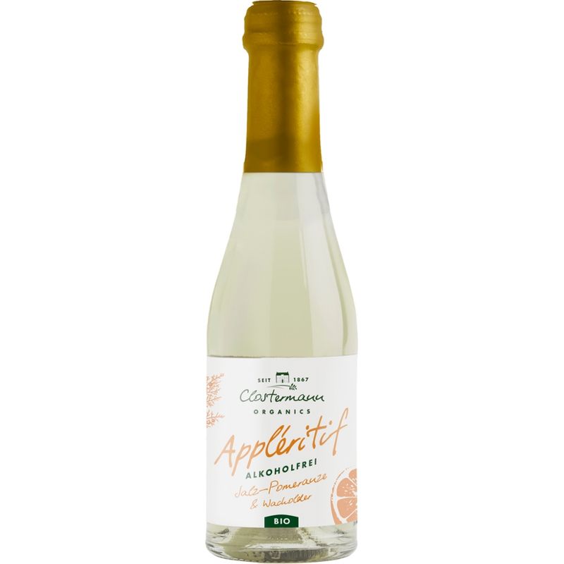 Clostermann Appléritif Salz-Pomeranze & Wacholder (alkoholfrei) - Produktbild