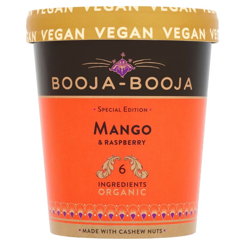 Booja Booja MANGO AND RASPBERRY ICE CREAM °New Edition° - Produktbild