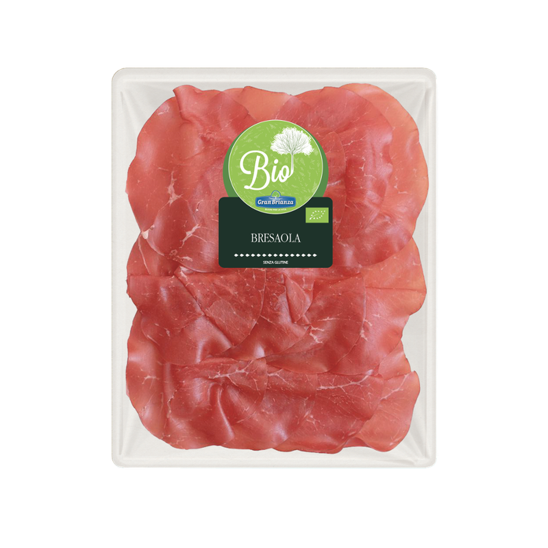 GRAN BRIANZA Aff. Bresaola BIO 80g 6pz EcoP - Produktbild