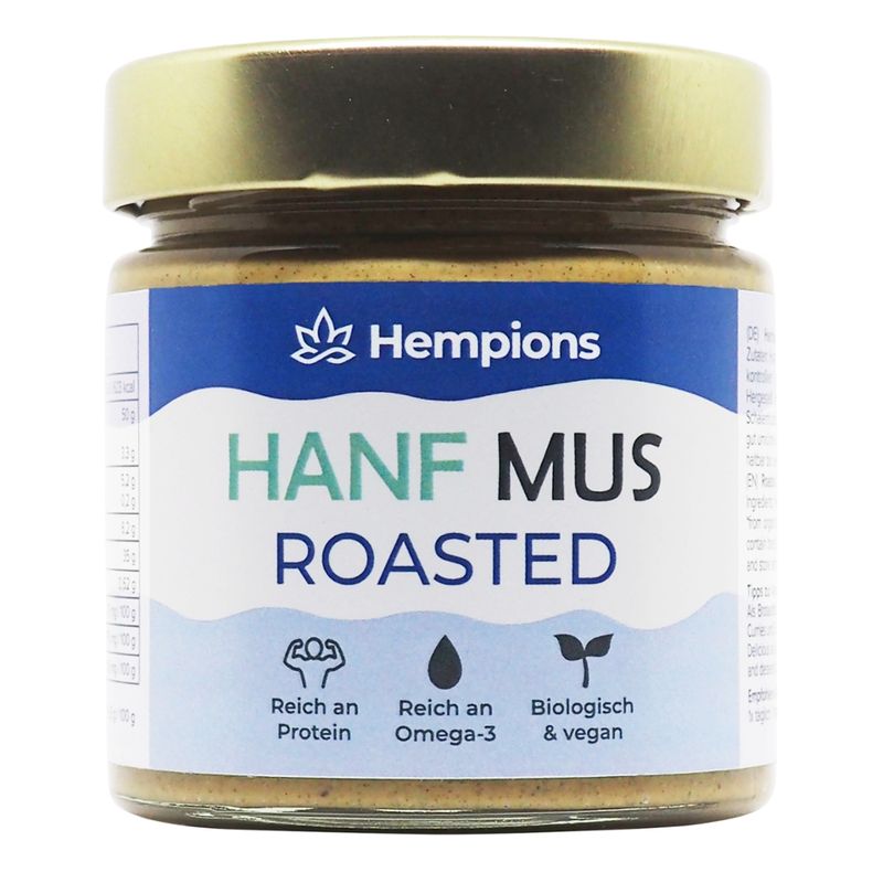Hempions Bio Hanfmus Roasted, 200 g - Produktbild