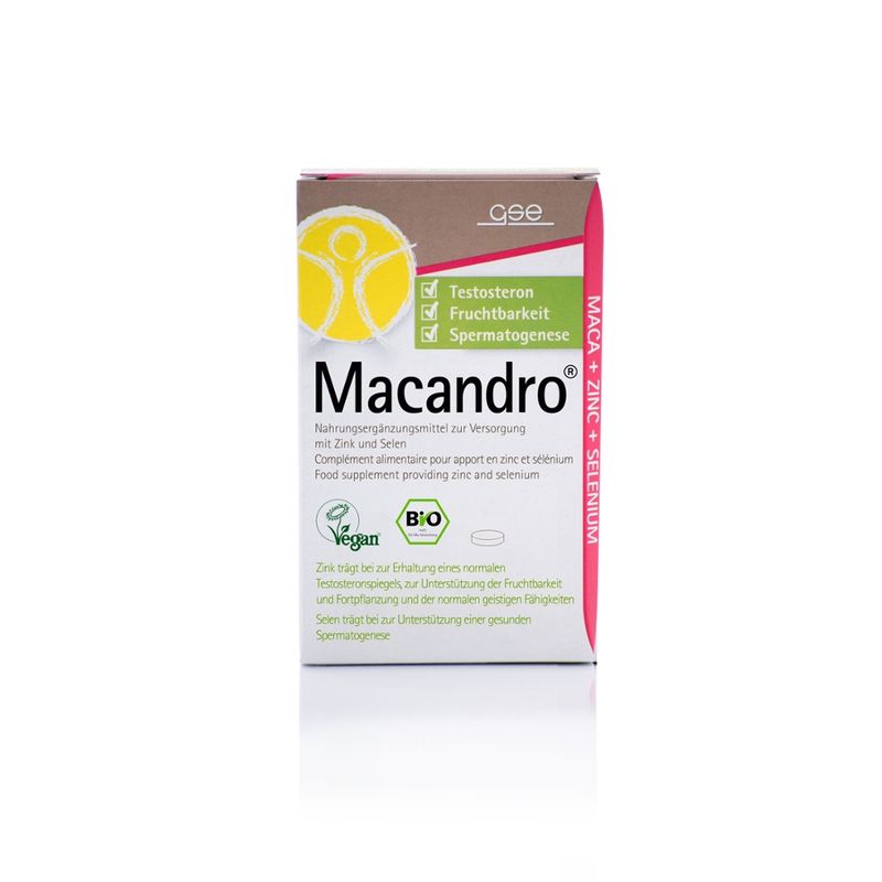 GSE  Macandro® (Bio), 75 Tabletten à 500 mg - Produktbild