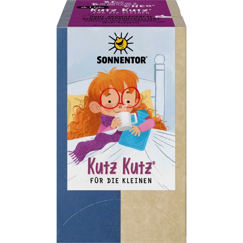 Sonnentor Kutz Kutz® für die Kleinen Tee Bio-Bengelchen®, Doppelkammerbeutel - Produktbild