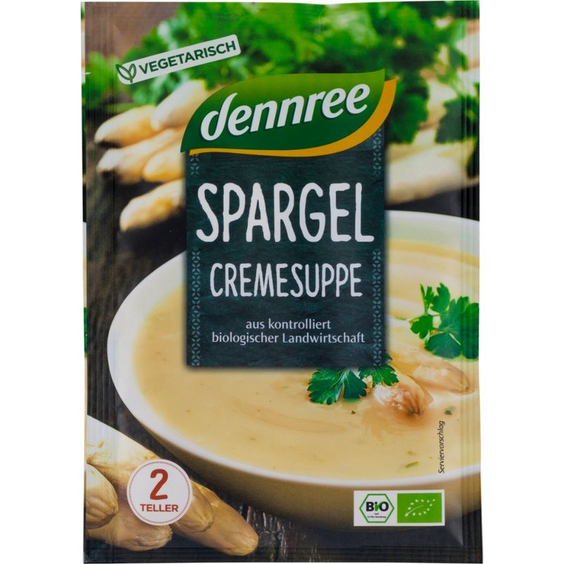 dennree Spargelcremesuppe - Produktbild