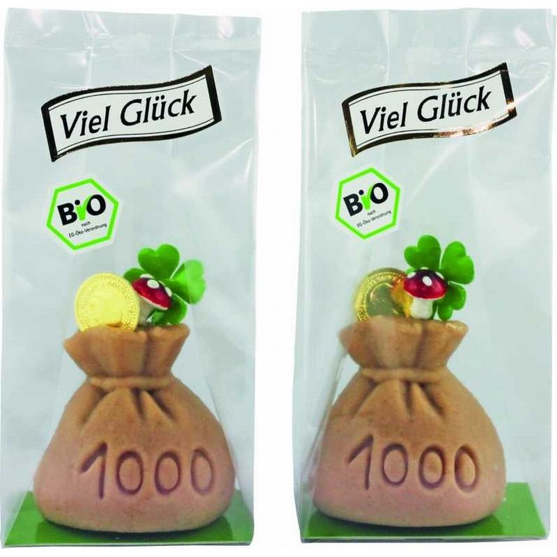 Funsch Marzipan BIO Geldsack - Produktbild