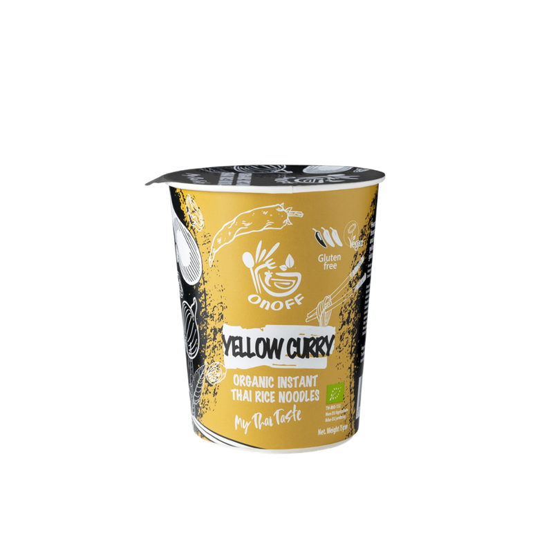 ONOFF spices Organic Instant Noodle Soup Yellow Curry - Produktbild