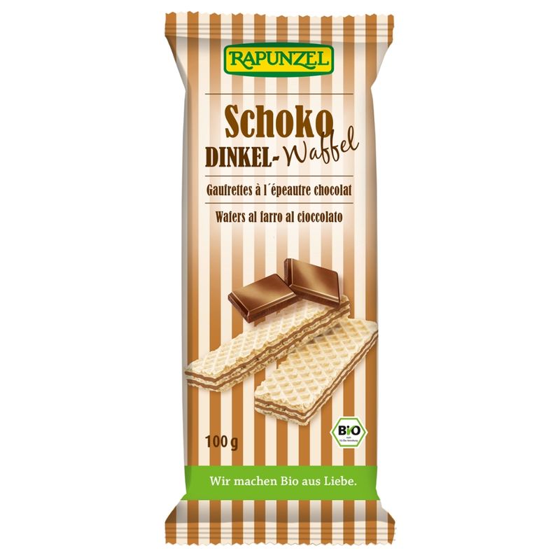 Rapunzel Dinkel-Waffeln Schoko - Produktbild