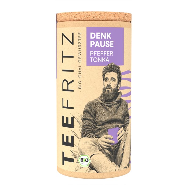 Biolotta TeeFritz Denkpause - Bio Chai Gewürztee mit Pfeffer-Tonka - Produktbild