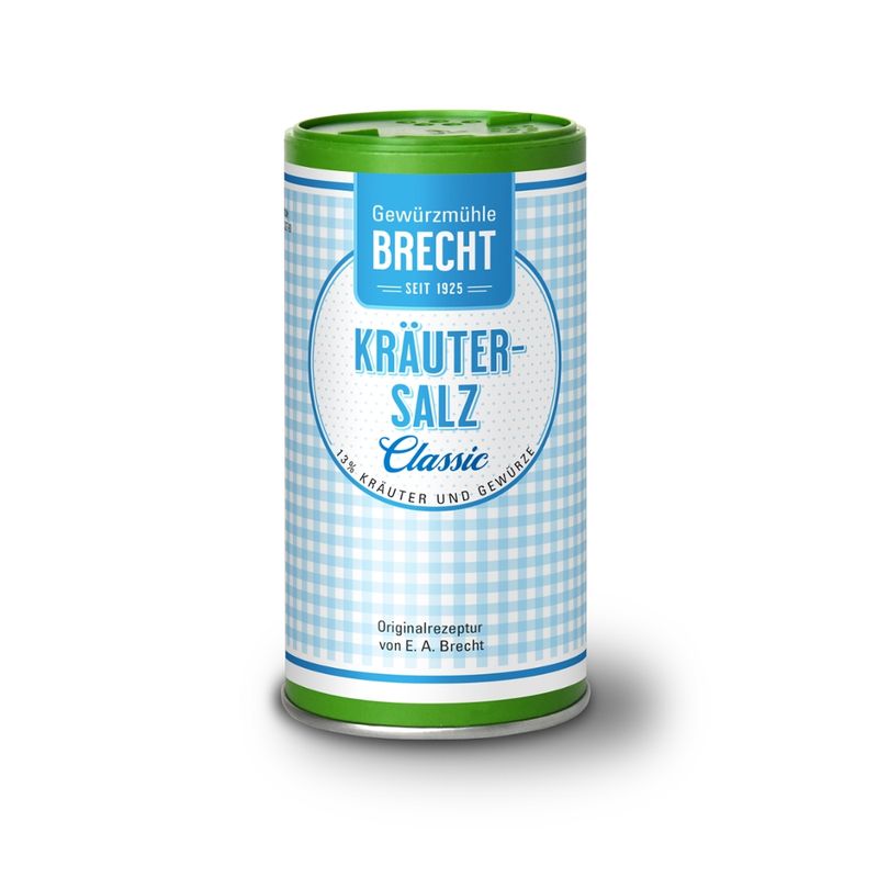 Gewürzmühle Brecht Kräutersalz "classic"-Streuer - Produktbild