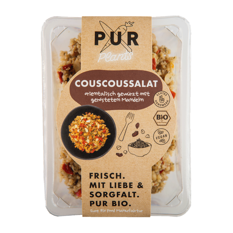 PUR Bio-Manufaktur Couscoussalade oosters gkruid met geroosterde amandelen - Produktbild
