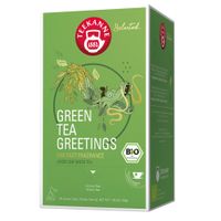 Selected BIO Luxury Cup Green Tea Greetings RFA - Produktbild