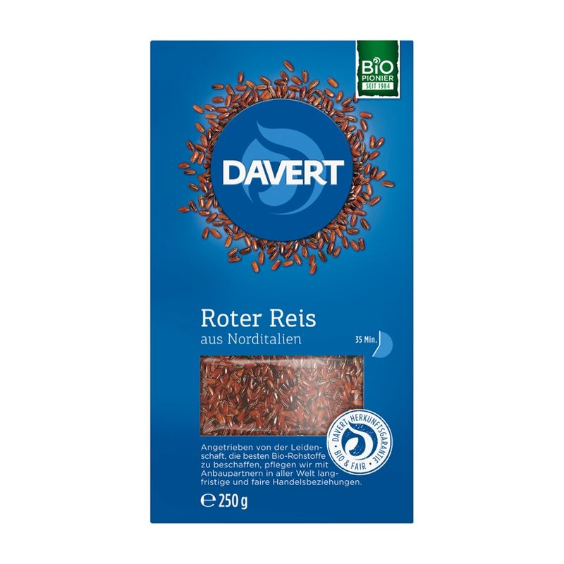 Davert Roter Reis 250g - Produktbild