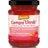 dem. Fruchtaufstrich Erdbeere- Rhabarber 200g - Produktbild
